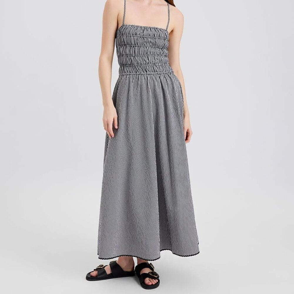 Solid & Striped Delta Midi Dress
